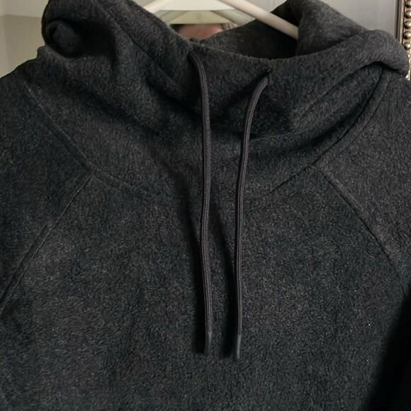 NWT Old Navy fleece hoodie charcoal grey size XS - Picture 2 of 4